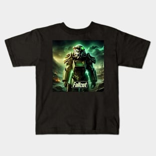 Fallout in Green Kids T-Shirt